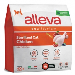 Сухой корм Alleva Equilibrium Sterilized Cat для кастрированных котов и стерилизованных кошек, курица Image 0